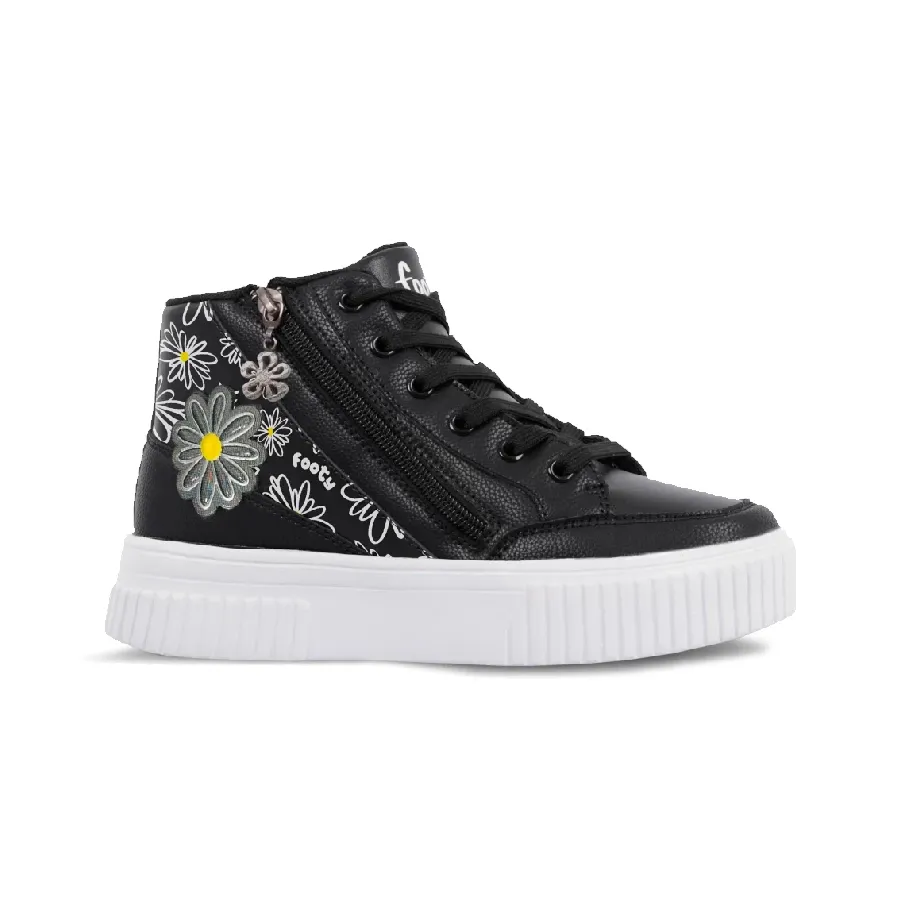 Imagen 0 de 3 de Zapatillas Footy Emotizapa Margarita-NEGRO/BLANCO