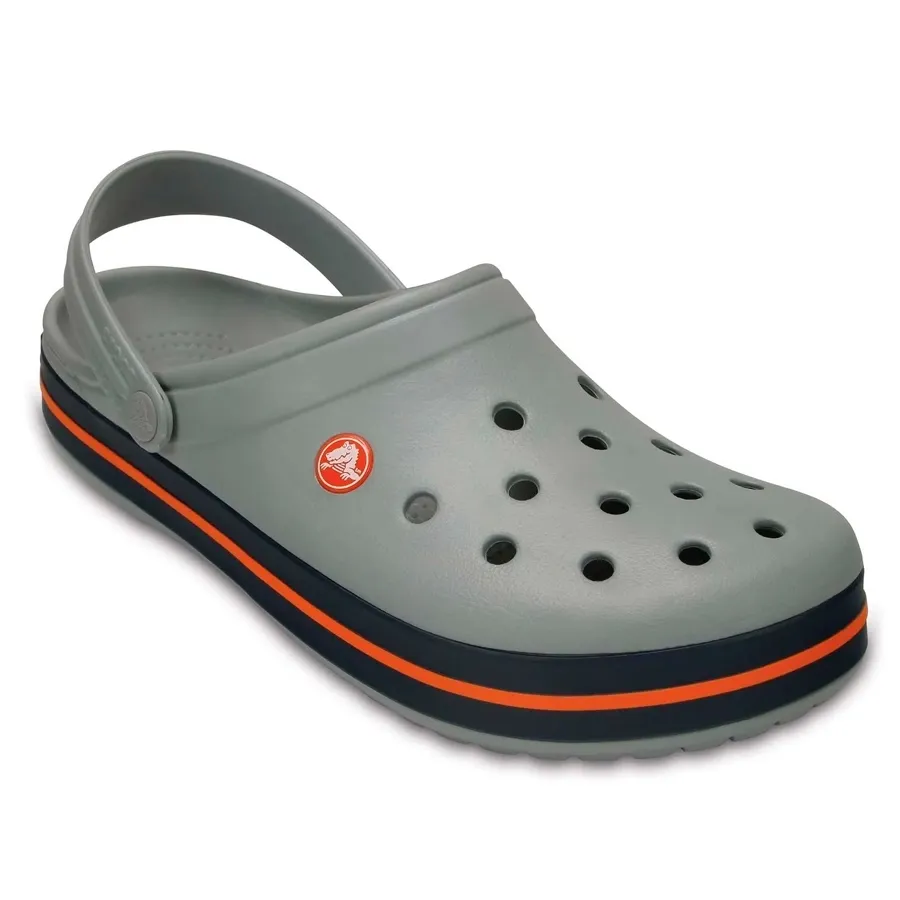 Imagen 3 de 4 de Ojotas Crocs Crocband-GRAFITO/MARINO/NARNJA