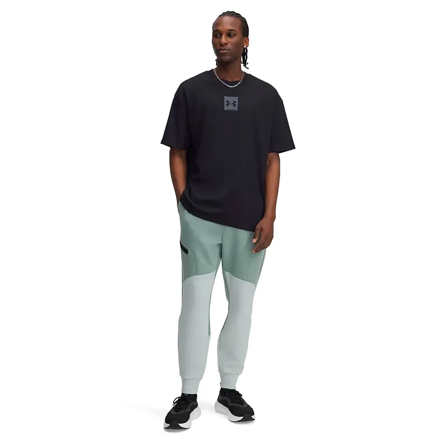 Imagen 1 de 3 de Pantalón Under Armour Unstoppable fleece-VERDE SECO
