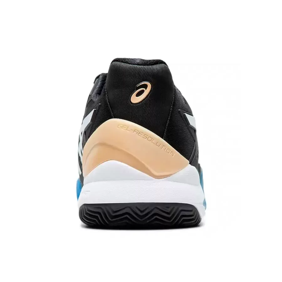 Imagen 1 de 5 de Zapatillas Asics Gel Resolution 8 Clay-NEGRO/BLANCO/AZUL