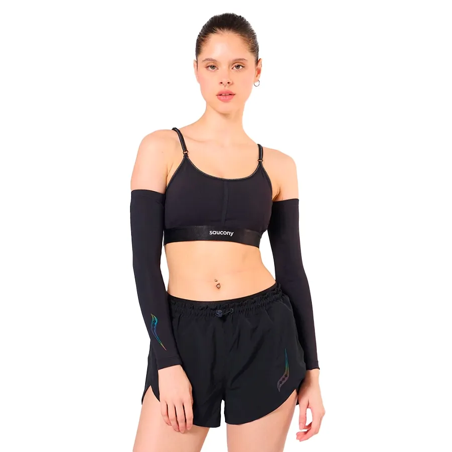 Imagen 1 de 5 de Mangas Saucony Fortify Arm Sleeves-NEGRO