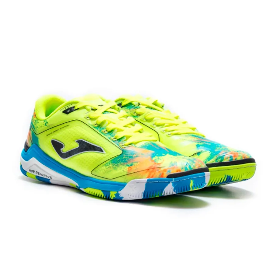 Imagen 4 de 8 de Botines Joma Invicto In-AMARILLO FLUOR/NARANJA/AZUL