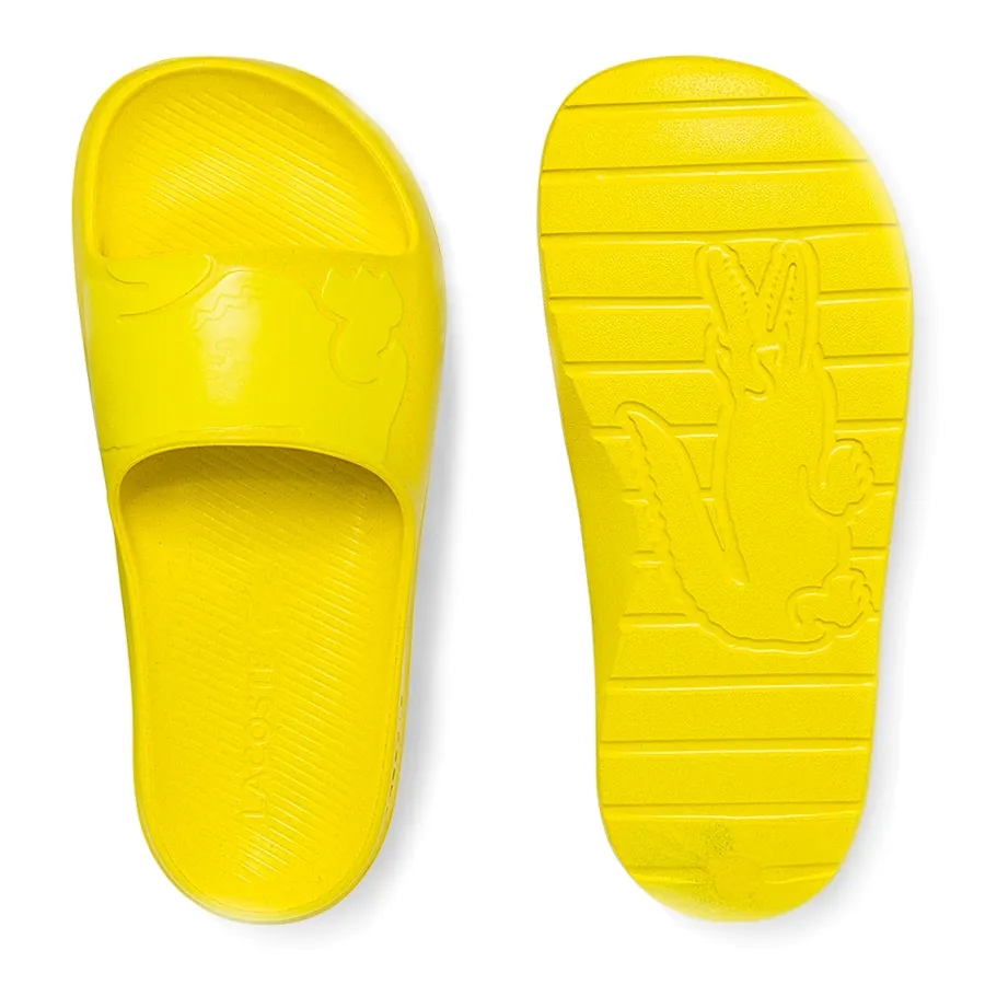 Imagen 4 de 6 de Ojotas Lacoste Croco 2.0-AMARILLO