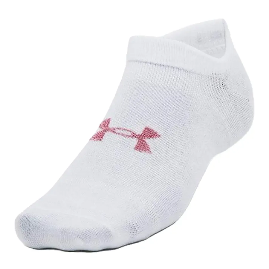 Imagen 1 de 3 de Medias Under Armour Essential No Show Pack x3-BLANCO
