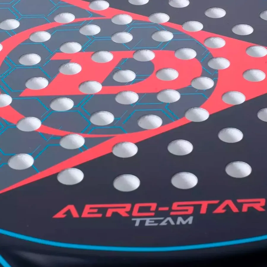Imagen 4 de 6 de Paleta Dunlop Aero Star Team-NEGRO/AZUL/ROJO