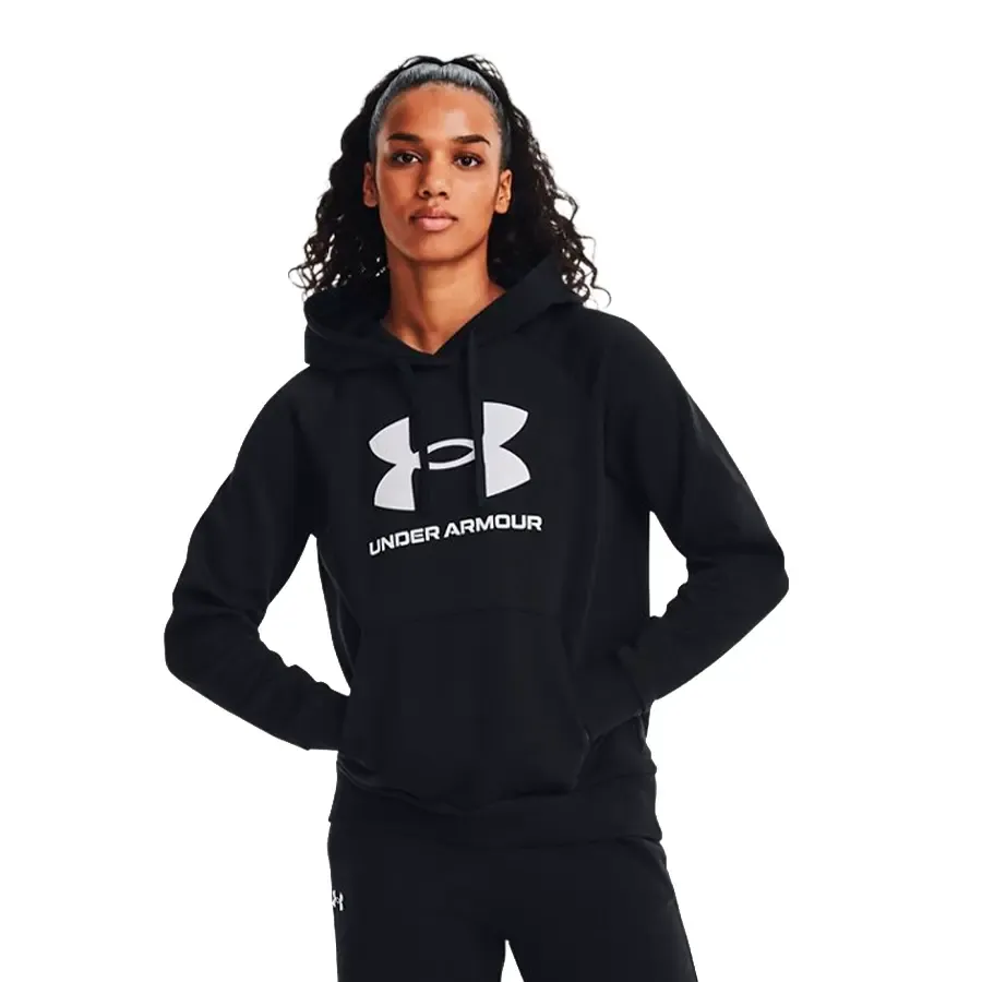 Imagen 0 de 4 de Buzo Under Armour Rival Fleece Big Logo-NEGRO