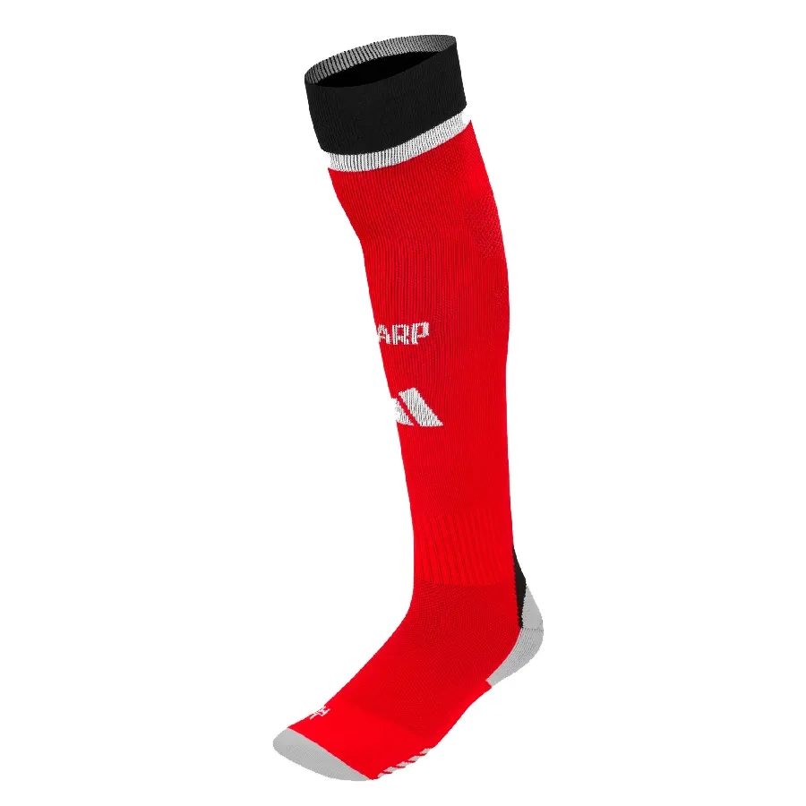 Imagen 0 de 4 de Medias adidas Tercer Uniforme River Plate 25/26-ROJO/NEGRO