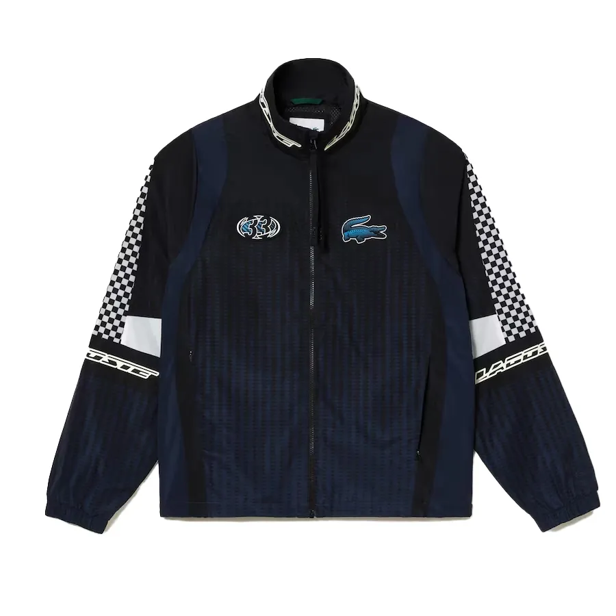 Imagen 2 de 4 de Campera Lacoste Deportiva-NEGRO/MARINO