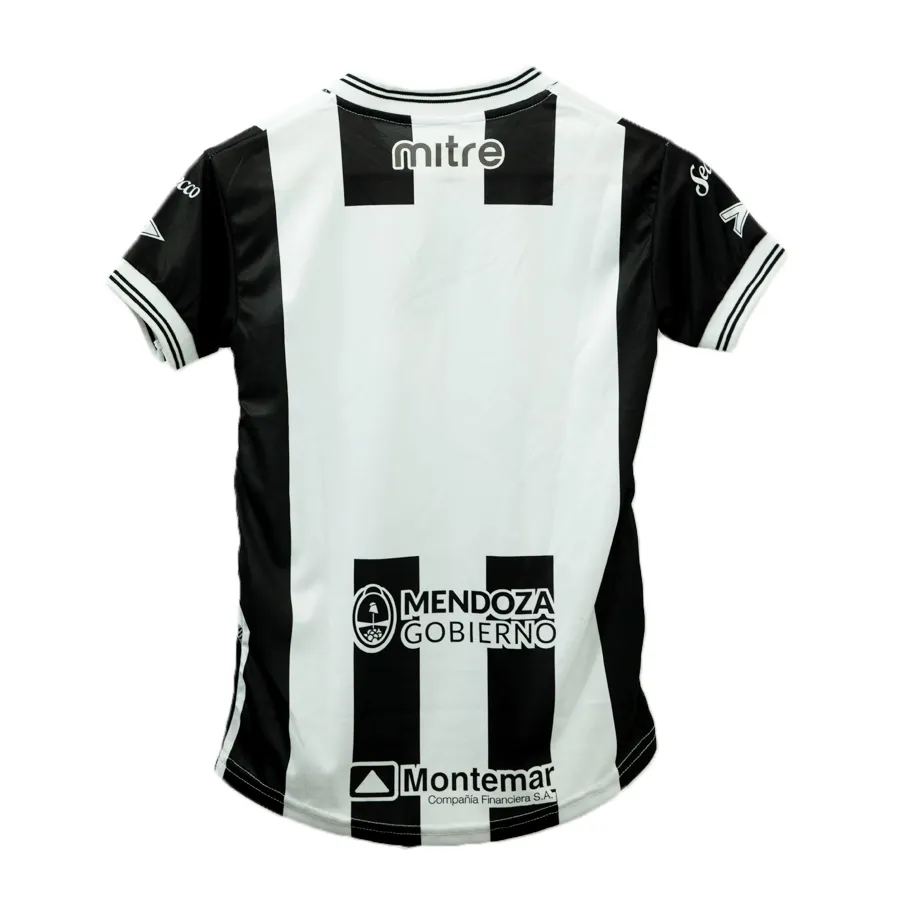 Imagen 1 de 6 de Camiseta Mitre Oficial Gimnasia y Esgrima Jr-BLANCO/NEGRO