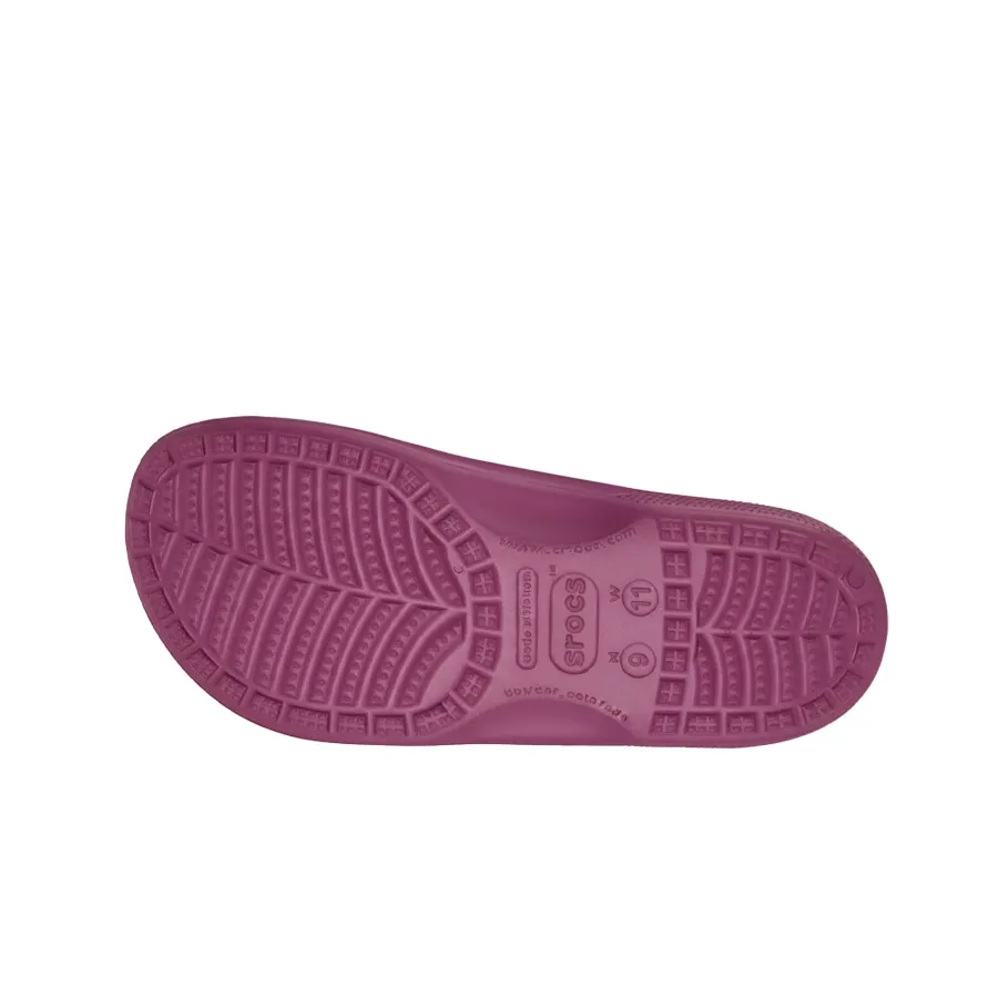 Imagen 3 de 4 de Ojotas Crocs Baya Flip Kids-VIOLETA