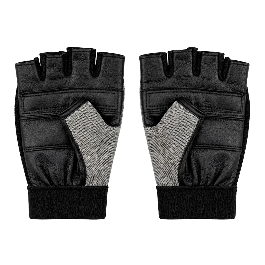 Imagen 1 de 2 de Guantes Ushuaia De Pesas C/ Muñequera-NEGRO/GRIS
