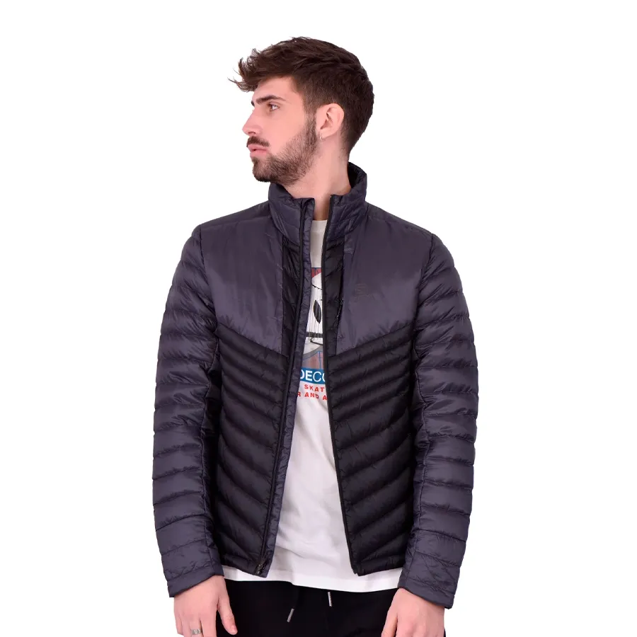 Imagen 0 de 7 de Campera Salomon Haloes Down-NEGRO/GRIS