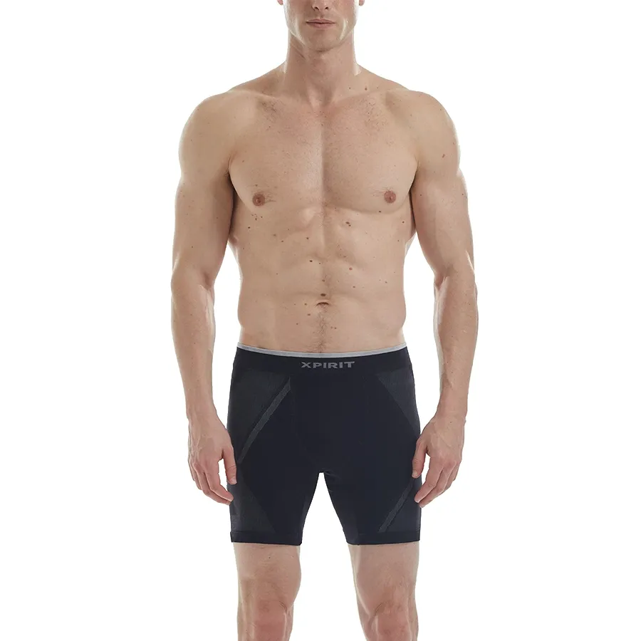 Imagen 0 de 3 de Boxer Xpirit Seamless Media Pierna-NEGRO