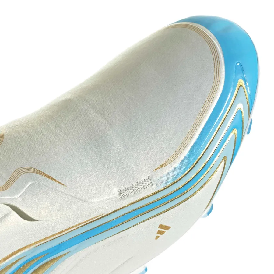 Imagen 5 de 7 de Botines adidas F50 Messi League Fg-BLANCO/CELESTE/DORADO