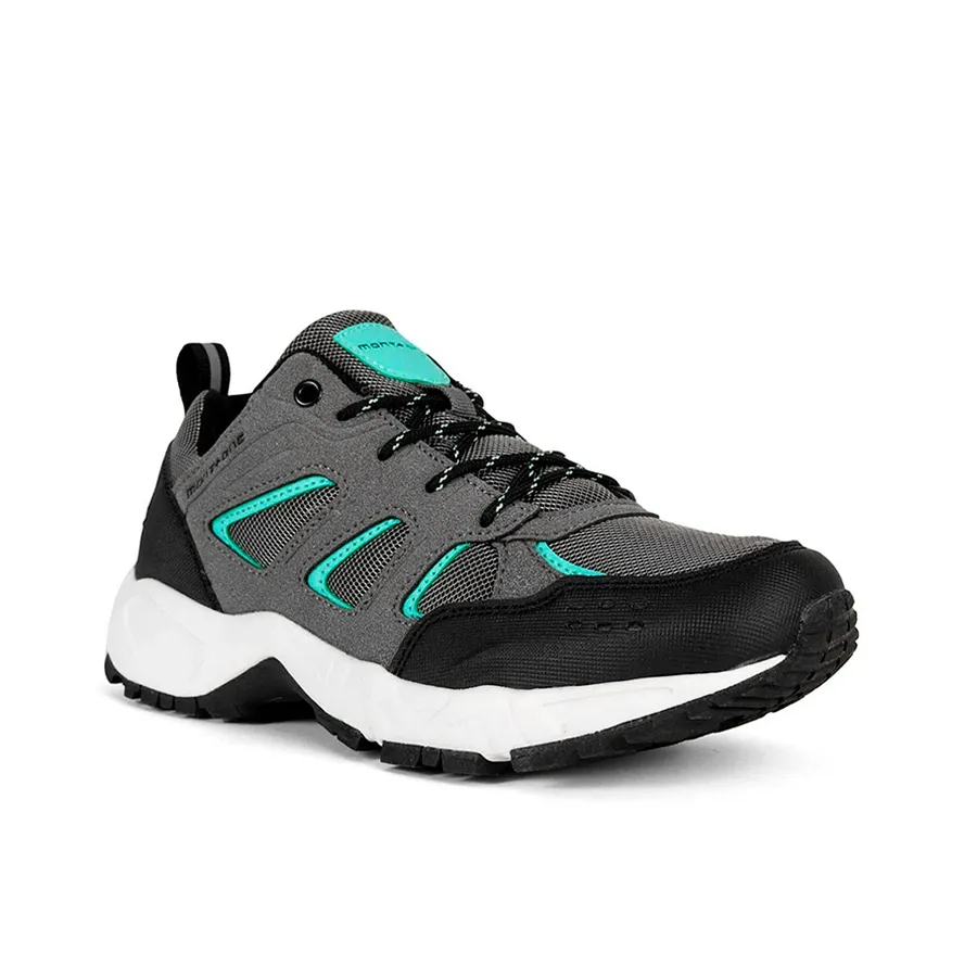 Imagen 1 de 6 de Zapatillas Montagne City Outdoor Fire T4-GRIS/AQUA