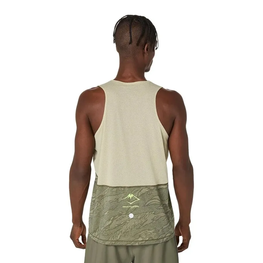 Imagen 1 de 5 de Musculosa Asics Fujitrail singlet-OLIVA