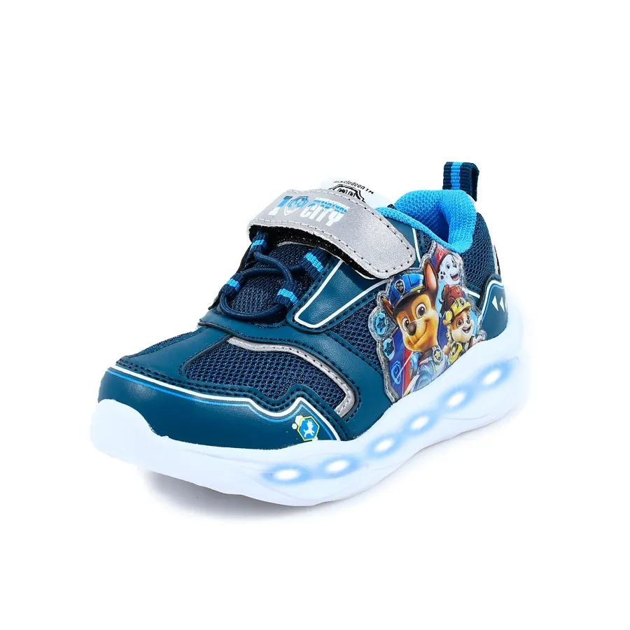 Imagen 2 de 4 de Zapatillas Footy Paw Patroll-AZUL/PLATA/BLANCO