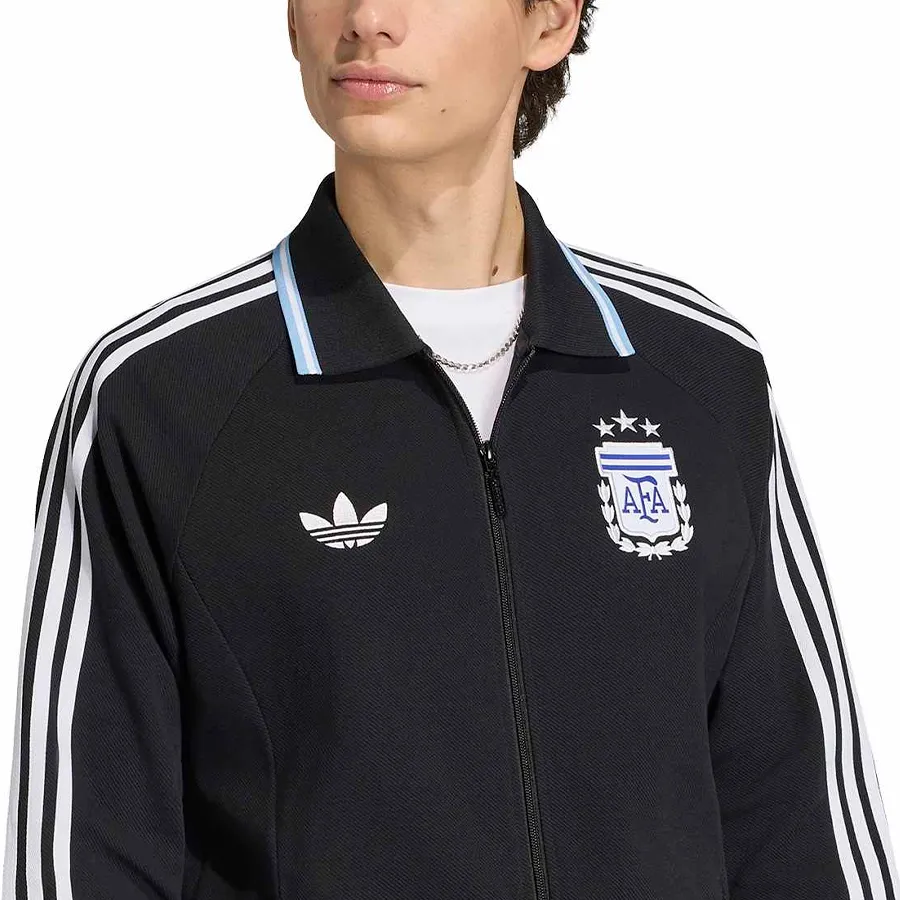 Imagen 4 de 5 de Campera adidas originals Athem Alternativa Argentina Afa-NEGRO