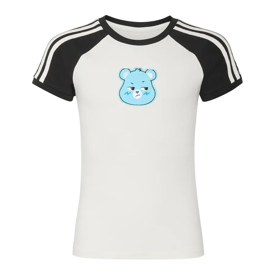 Imagen 2 de 5 de Remera adidas originals Care Bears Slim Cali-BLANCO/NEGRO