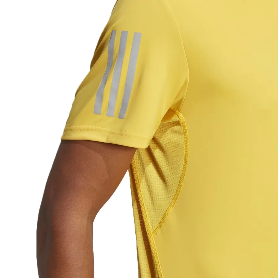 Imagen 3 de 5 de Remera adidas Own the Run-AMARILLO