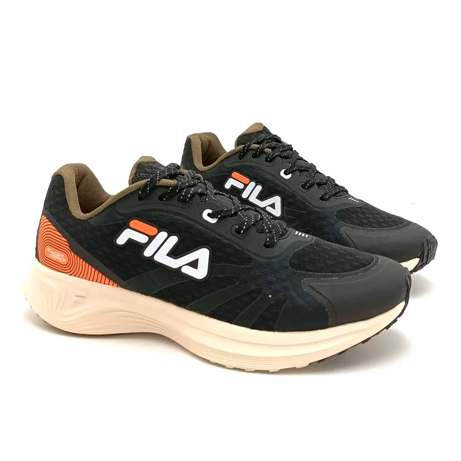 Imagen 2 de 4 de Zapatillas Fila Racer Gripper-NEGRO/NARANJA/BLANCO