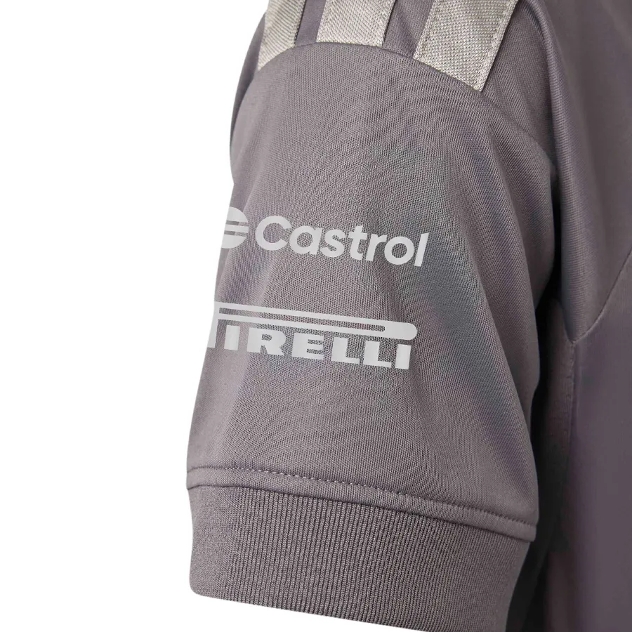 Imagen 2 de 5 de Remera adidas Piloto Audi Revolut Versión Fan-GRIS