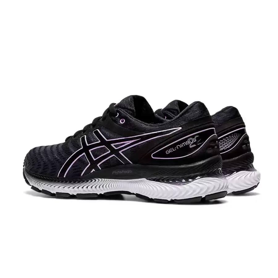 Imagen 1 de 5 de Zapatillas Asics Gel Nimbus 22 W-NEGRO/LILA