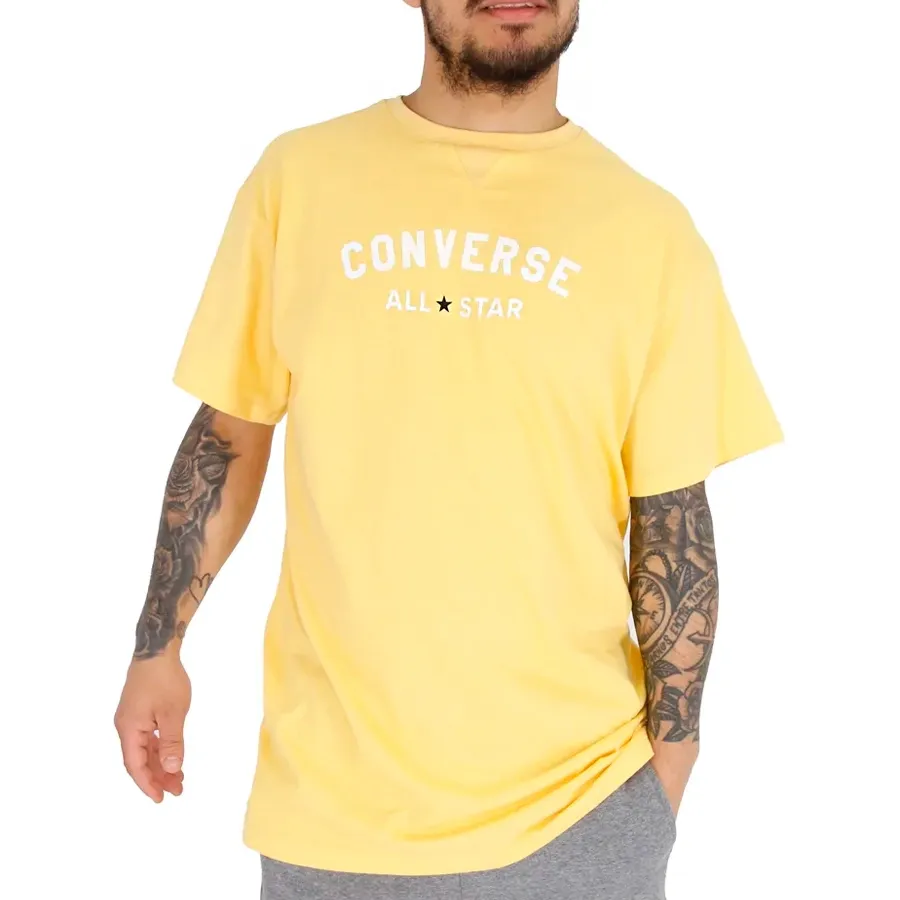 Imagen 0 de 2 de Remera Converse All star dress-AMARILLO