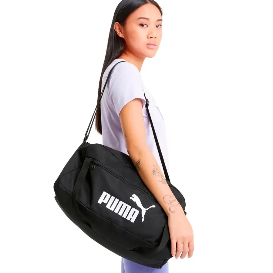 Imagen 3 de 4 de Bolso Puma Phase Sports-NEGRO/BLANCO