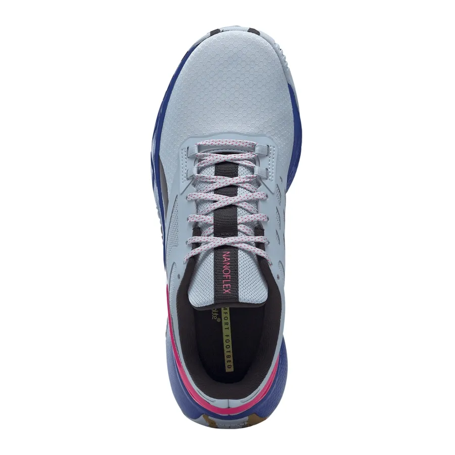 Imagen 4 de 7 de Zapatillas Reebok Nanoflex Tr-CELESTE/VIOLETA/FUCSIA