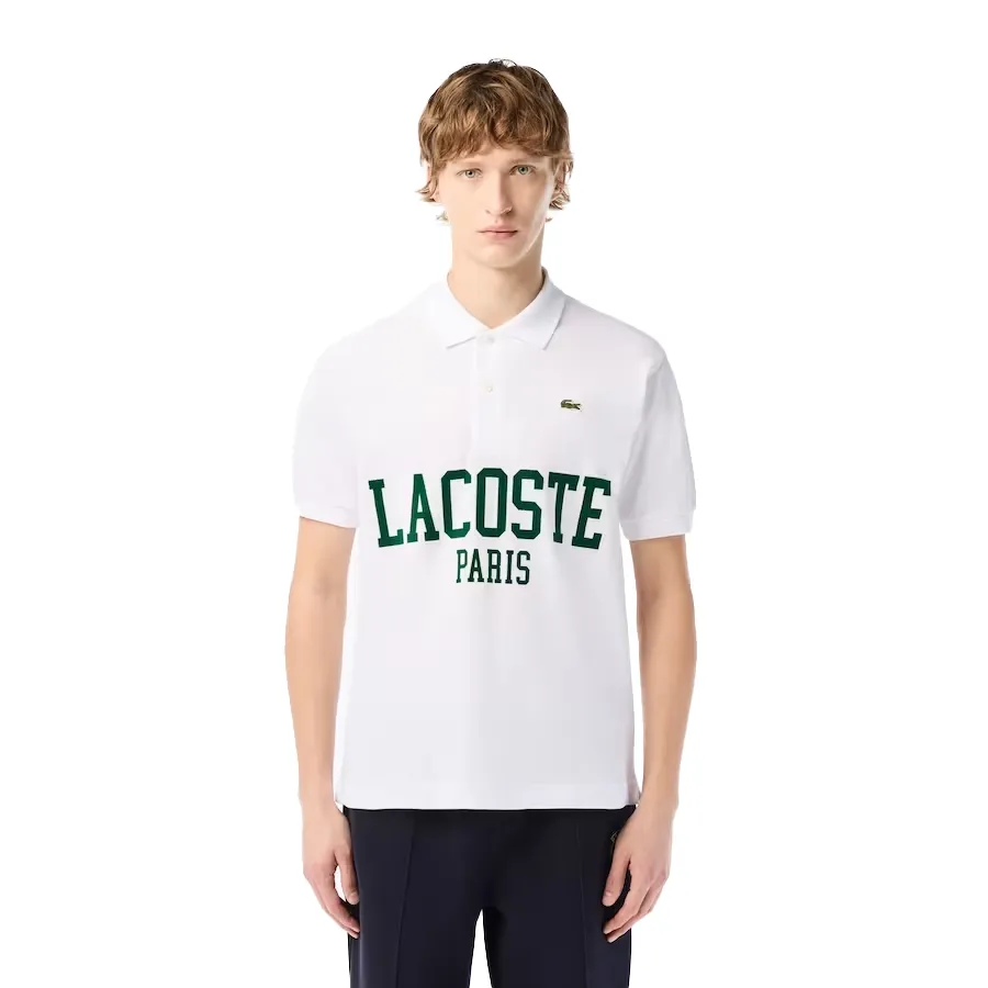 Imagen 0 de 3 de Remera Lacoste L 12 12-BLANCO/VERDE