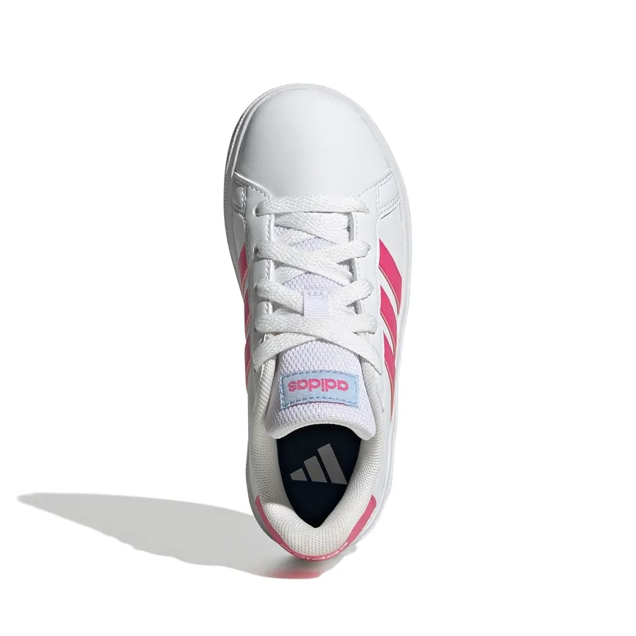 Imagen 3 de 7 de Zapatillas adidas Grand Court 2.0-BLANCO/FUCSIA