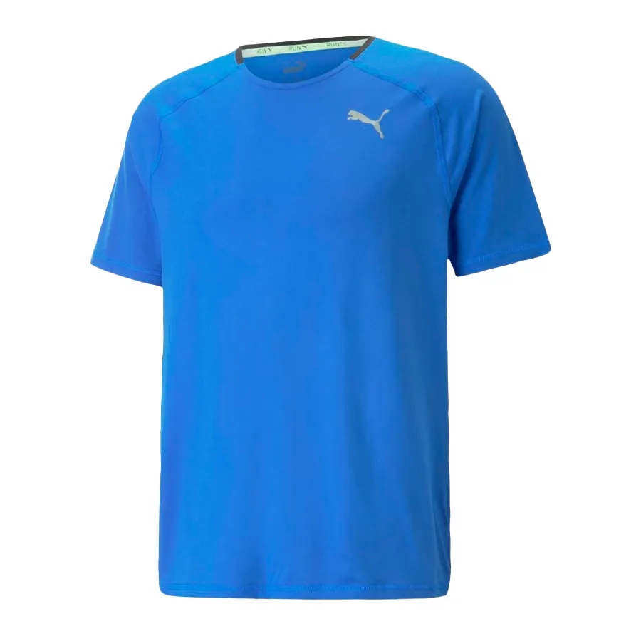 Imagen 0 de 2 de Remera Puma Cloudspun Ss-AZUL FRANCIA/VERDE FLUOR