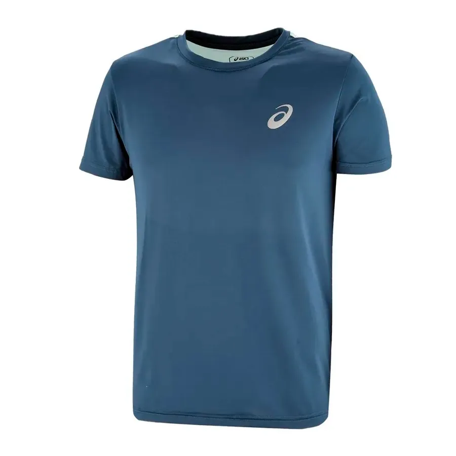 Imagen 0 de 4 de Remera Asics Graphic Aw22-MARINO