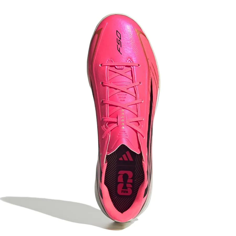 Imagen 3 de 7 de Botines adidas F50 Hyperfast League Tf-FUCSIA/BLANCO/NEGRO