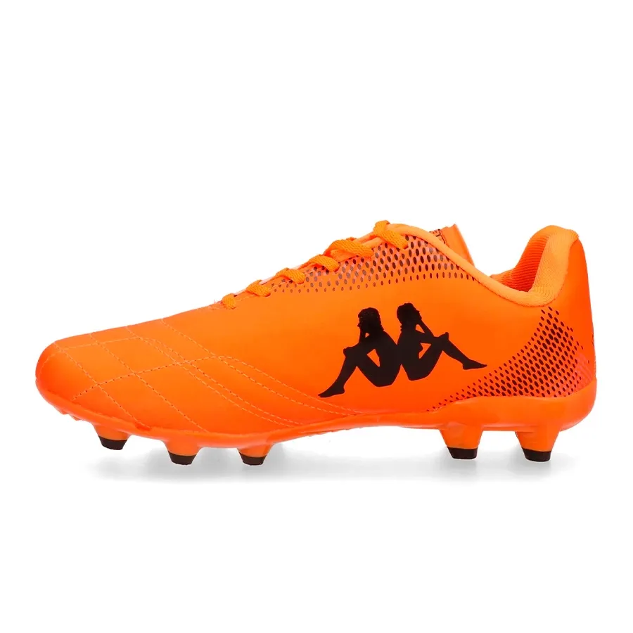 Imagen 2 de 5 de Botines Kappa Verona Fg-NARANJA FLUOR/NEGRO