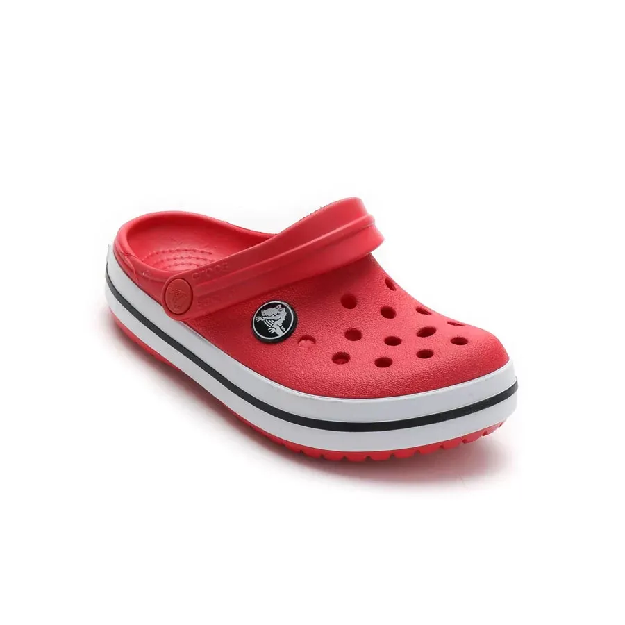 Imagen 1 de 5 de Ojotas Crocs Crocband Kids-ROJO