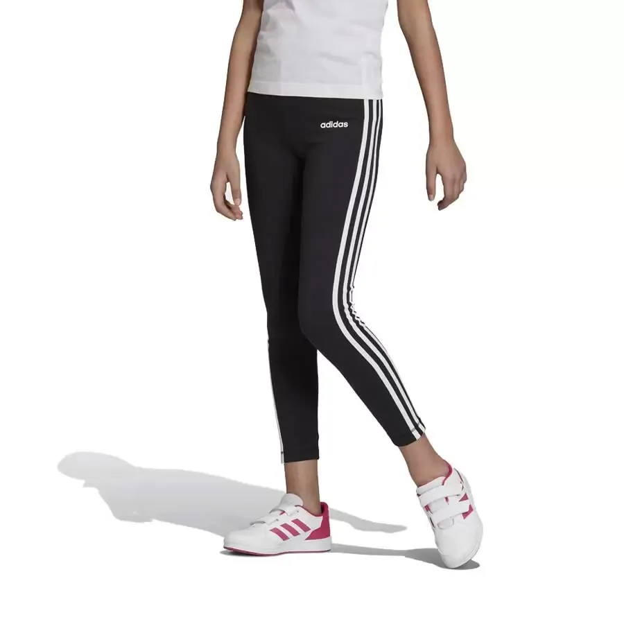 Imagen 0 de 4 de Calza adidas Essentials 3 Stripes-NEGRO/BLANCO