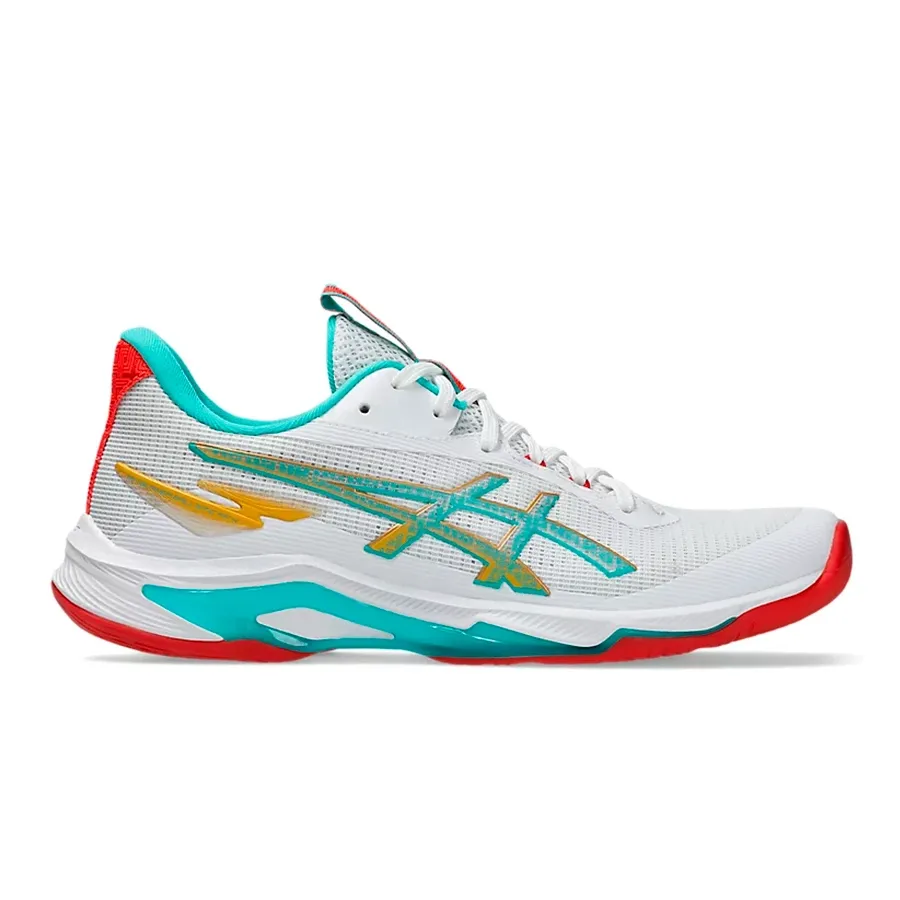 Imagen 0 de 6 de Zapatillas Asics Netburner Ballistic Ff Mt 4 M-BLANCO/TURQUESA/ROJO