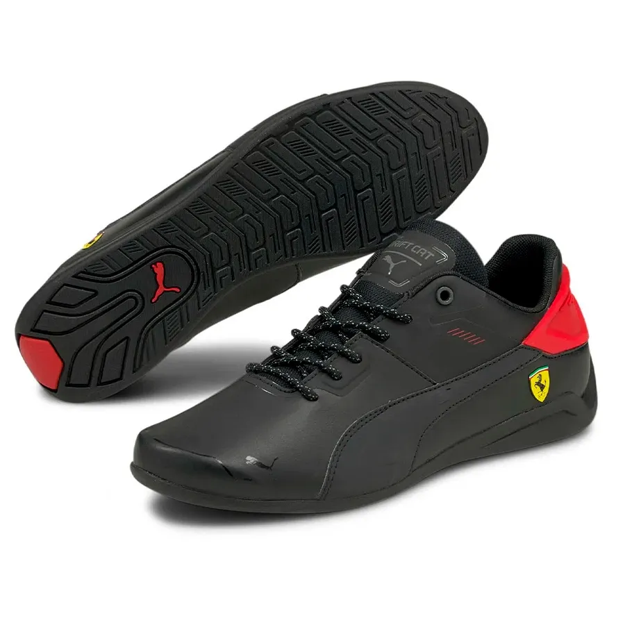 Imagen 1 de 5 de Zapatillas Puma Ferrari Drift Cat Delta Adp-NEGRO/ROJO