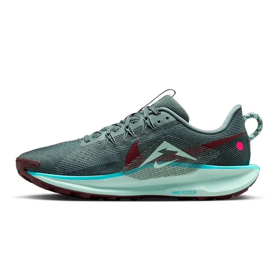 Imagen 2 de 8 de Zapatillas Nike Pegasus Trail 5-PETROLEO/BORDO