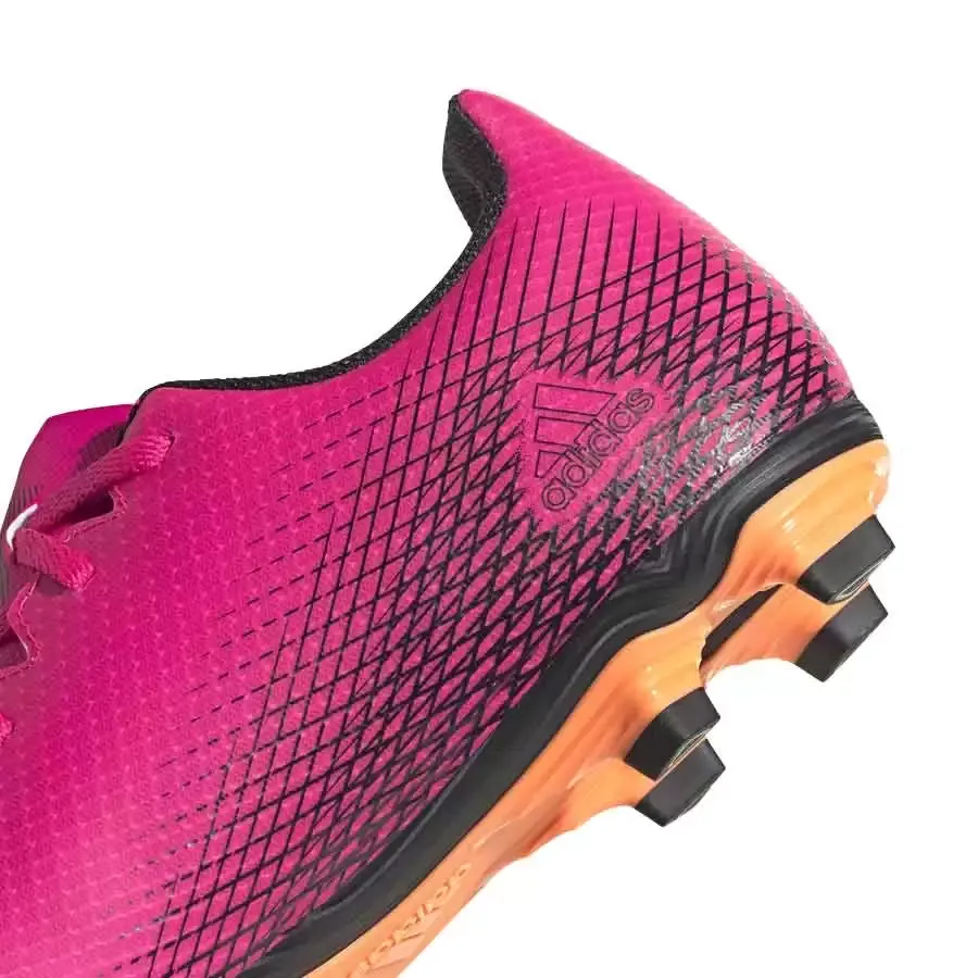Imagen 5 de 7 de Botines adidas X Ghosted 4 Fxg-FUCSIA/NEGRO/CORAL