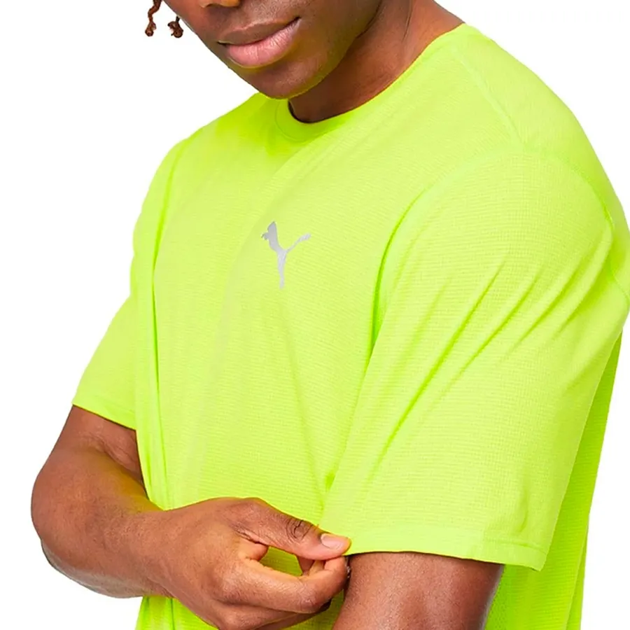 Imagen 2 de 6 de Remera Puma Run Favorites Velocity-AMARILLO FLUOR