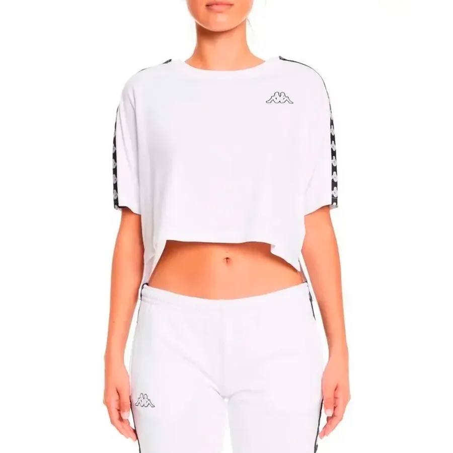 Imagen 0 de 3 de Remera Kappa Banda atum-BLANCO/NEGRO