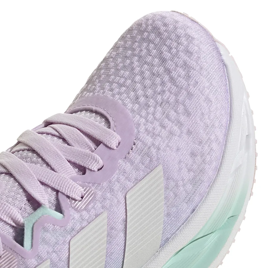 Imagen 5 de 7 de Zapatillas adidas Adistar 4-LILA/VERDE AGUA