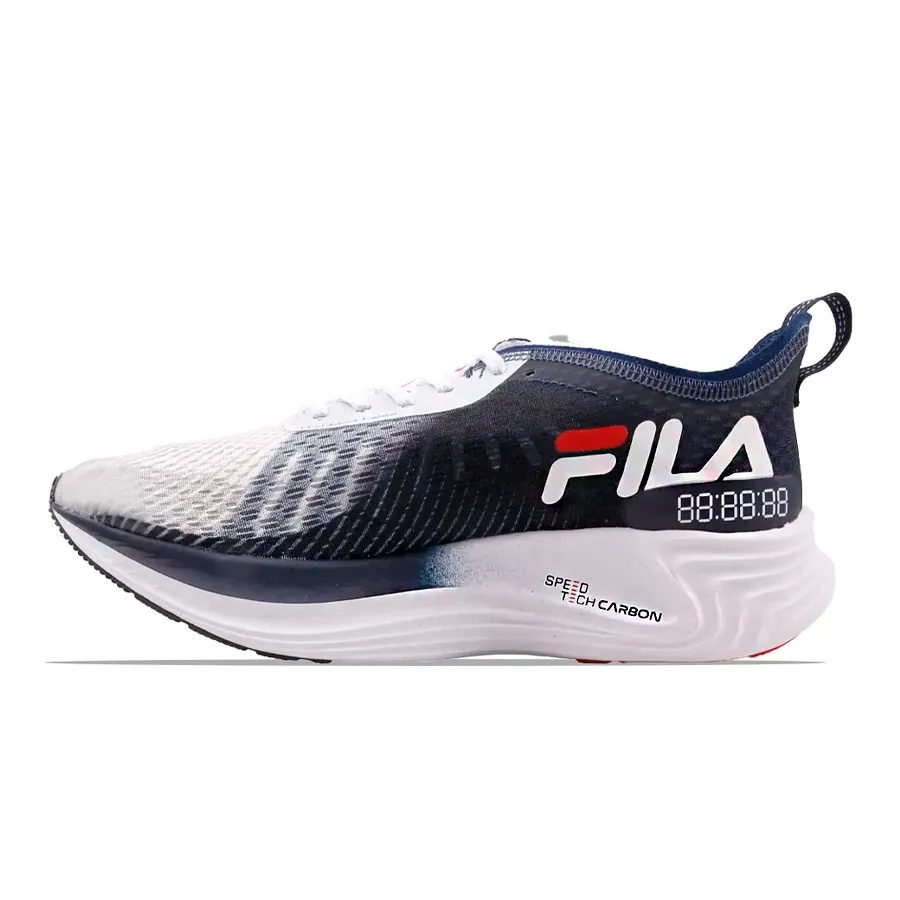 Imagen 2 de 5 de Zapatillas Fila Racer Carbon Tri-BLANCO/MARINO/ROJO