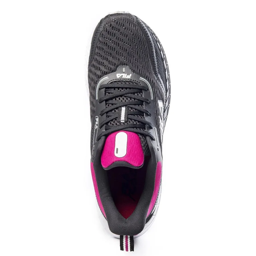 Imagen 2 de 4 de Zapatillas Fila Racer Advantage-NEGRO/FUCSIA/CELESTE
