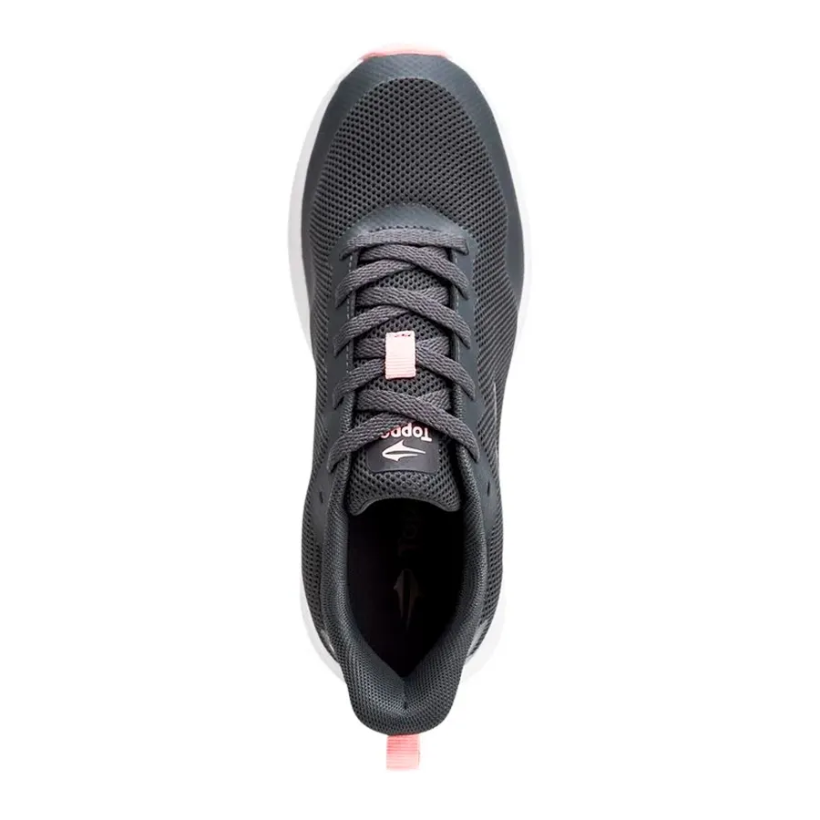 Imagen 3 de 5 de Zapatillas Topper Strong Pace III-GRAFITO/ROSA