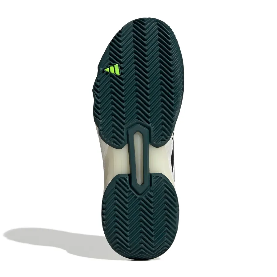 Imagen 3 de 7 de Zapatillas adidas Courtjam Control 3-HUESO/VERDE OSCURO