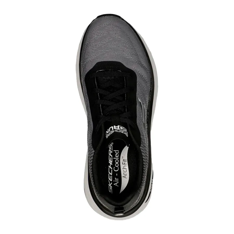 Imagen 2 de 4 de Zapatillas Skechers Max Cushioning Arch Fit-NEGRO/GRIS/BLANCO